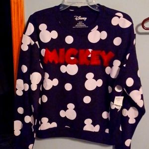 NWT Cropped Mickey sweatshirt size XL